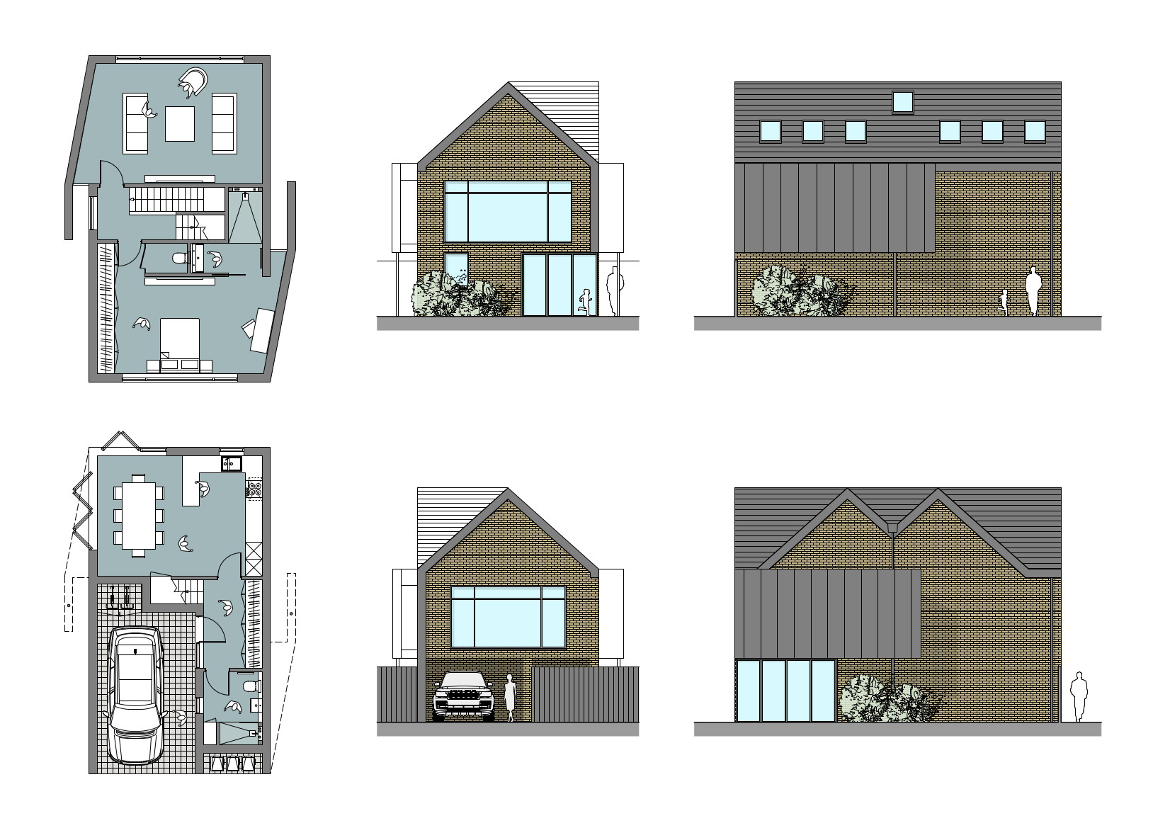 New Build - 3no. Detached Houses