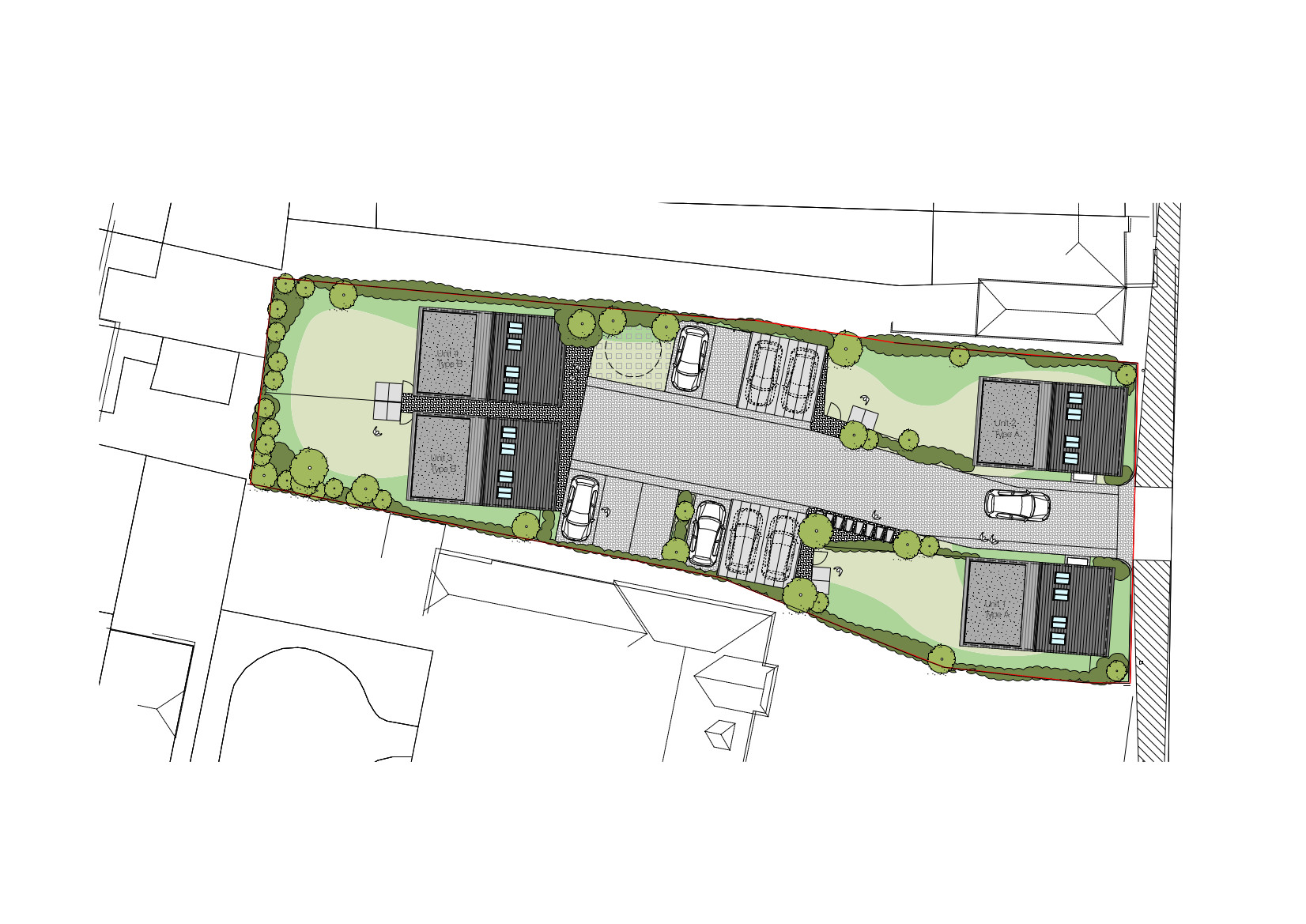 Strategic Land - 4no. New Houses